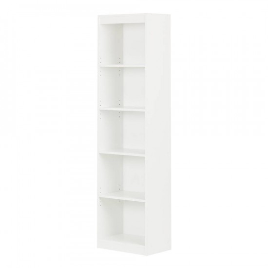 Axess 5-Shelf Narrow Bookcase 7250758